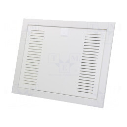 Carcasă pentru aparatură modulară IP30 oțel ECG28MEDIA-I | Electronic-mag.ro | Componente Electronice
