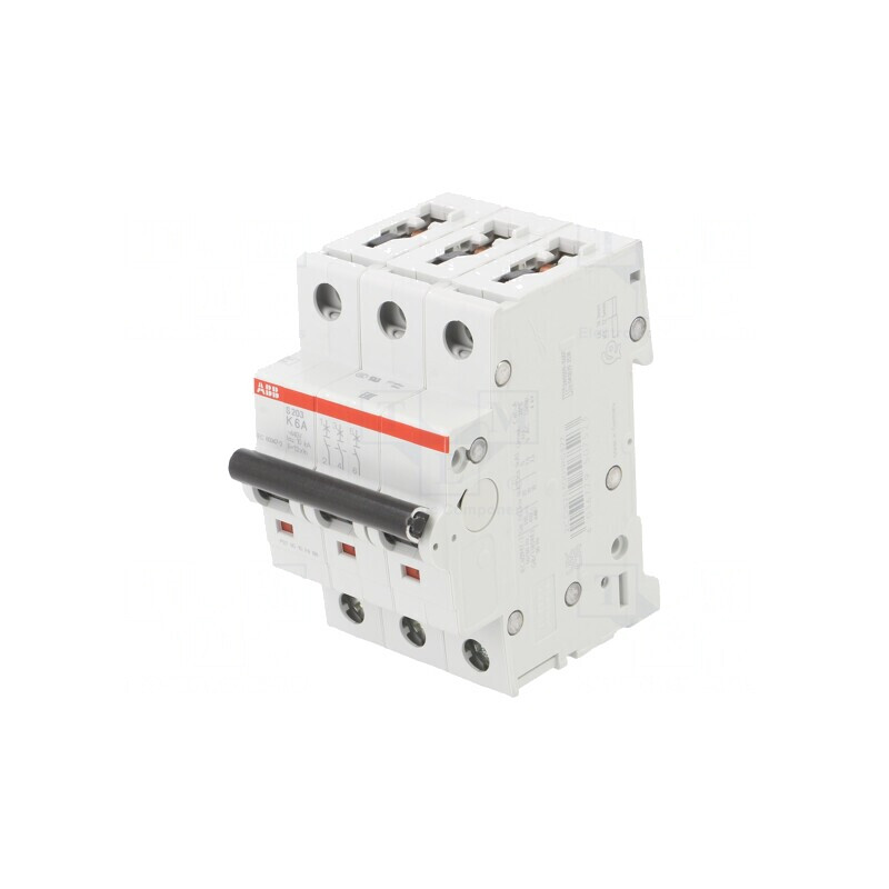Întrerupător de Supracurent 3 Poli 6A 6kA 230/400V | Electronic-mag.ro | Componente Electronice Întrerupător de Supracurent 3 Poli 6A 6kA 230/400V | Electronic-mag.ro | Componente Electronice