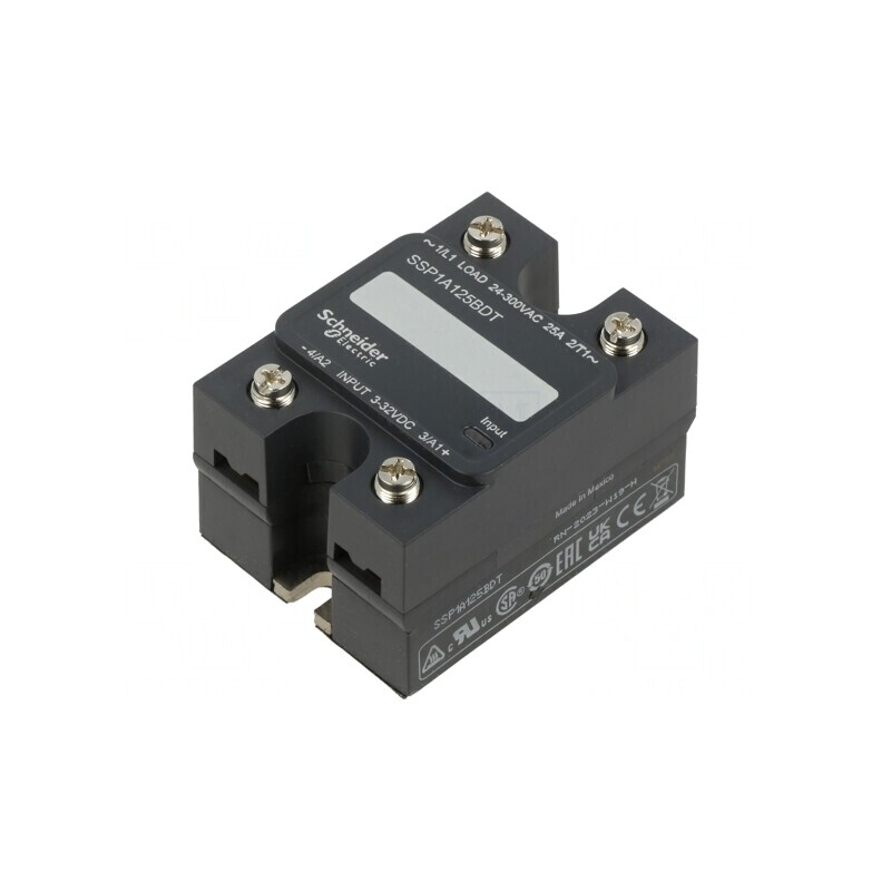 Releu Semiconductori 1-Fazat 25A 24-300VAC 4-32VDC SSP1A125BDT | Electronic-mag.ro | Componente Electronice Releu Semiconductori 1-Fazat 25A 24-300VAC 4-32VDC SSP1A125BDT | Electronic-mag.ro | Componente Electronice
