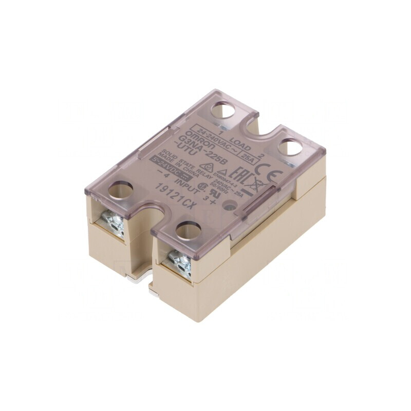 Releu semiconductor 25A 24-240VAC 1-fazat 5-24VDC | Electronic-mag.ro | Componente Electronice Releu semiconductor 25A 24-240VAC 1-fazat 5-24VDC | Electronic-mag.ro | Componente Electronice