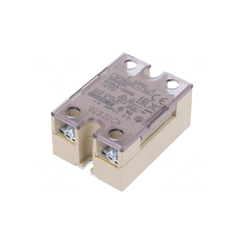 Releu semiconductor SPST-NO 25A 19-264VAC 4-32VDC | Electronic-mag.ro | Componente Electronice Releu semiconductor SPST-NO 25A 19-264VAC 4-32VDC | Electronic-mag.ro | Componente Electronice