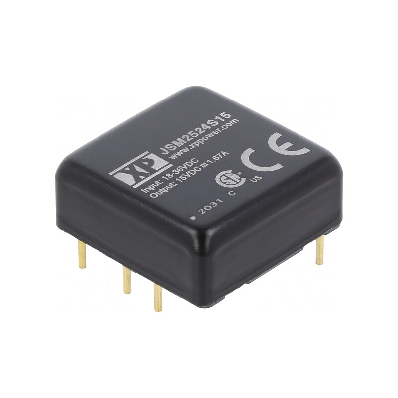 Convertor DC/DC 25W 18-36V la 15V 1.67A | Electronic-mag.ro | Componente Electronice Convertor DC/DC 25W 18-36V la 15V 1.67A | Electronic-mag.ro | Componente Electronice