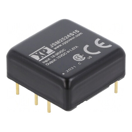 Convertor DC/DC 25W 18-36V la 15V 1.67A | Electronic-mag.ro | Componente Electronice