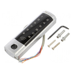 Încuietoare RFID cu cifru pentru perete 12-24VDC IP68 | Electronic-mag.ro | Componente Electronice