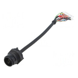 Soclu USB C USB Buccaneer IP68 0,125m | Electronic-mag.ro | Componente Electronice