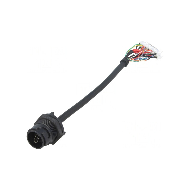 Soclu USB C USB Buccaneer IP68 0,125m | Electronic-mag.ro | Componente Electronice