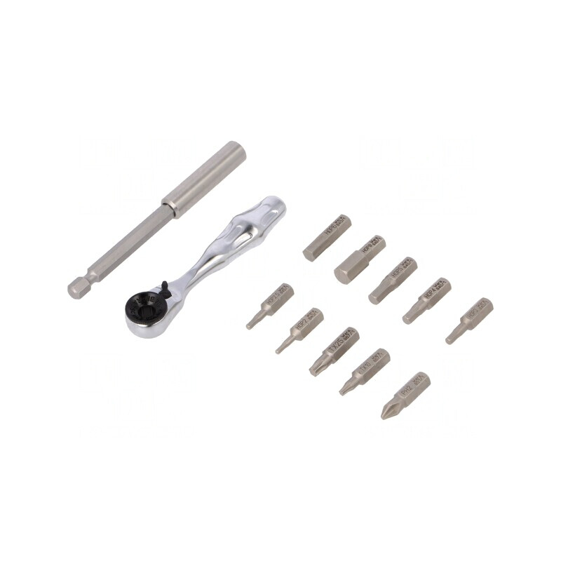 Set Capete Șurubelniță 12 Bucăți Phillips Torx Imbus | Electronic-mag.ro | Componente Electronice