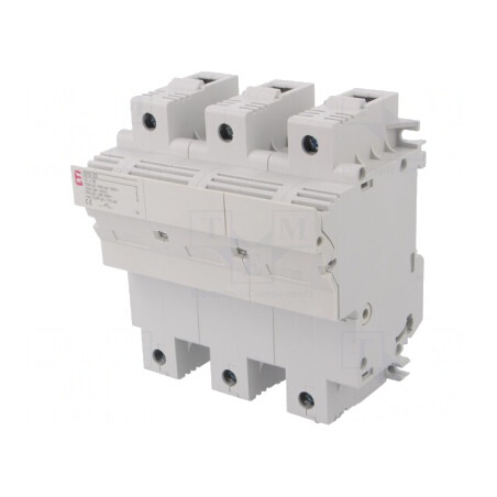 Separator cu Fuzibil 22x58mm pentru Șină DIN 100A 690VAC | Electronic-mag.ro | Componente Electronice