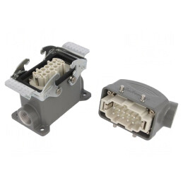Conector HDC Tată-Mamă 10B 10 Pini | Electronic-mag.ro | Componente Electronice