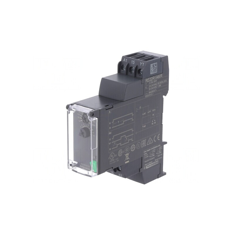 Timer Multifuncțional 0,05s-300h SPDT 250VAC/8A 24-240VAC/DC | Electronic-mag.ro | Componente Electronice