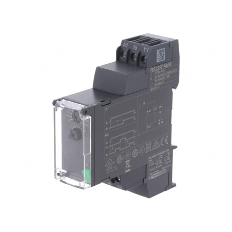 Timer Multifuncțional 0,05s-300h SPDT 250VAC/8A 24-240VAC/DC | Electronic-mag.ro | Componente Electronice