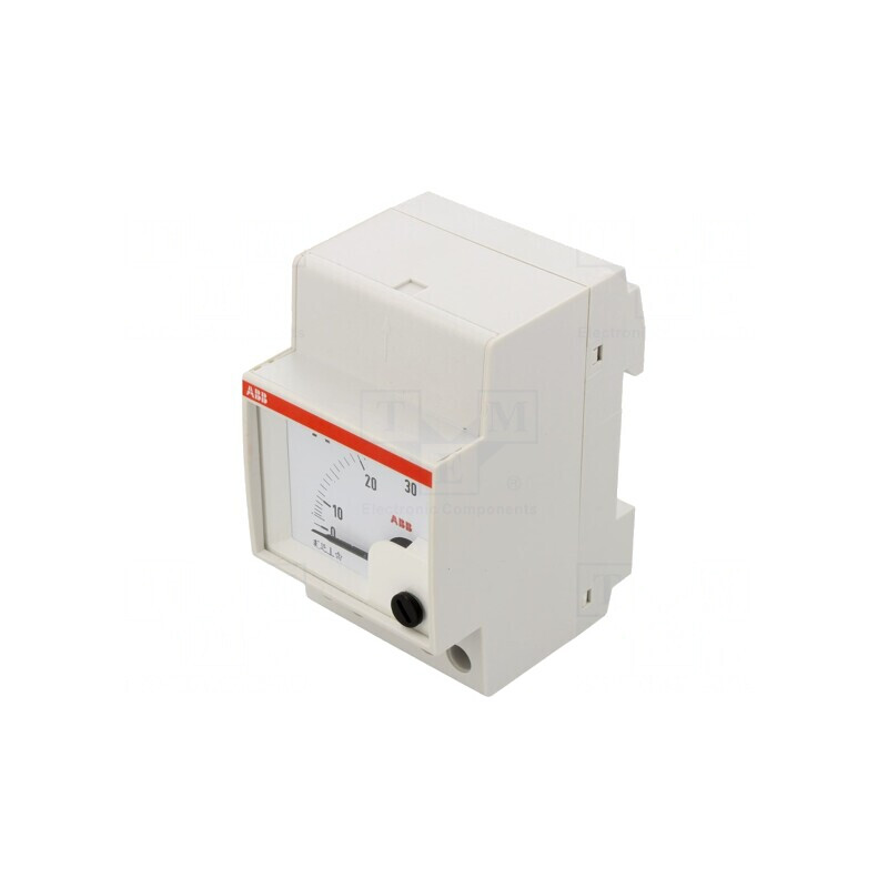 Ampermetru pentru Şină DIN 0-30A Clasa 1,5 50-60Hz AMT1 | Electronic-mag.ro | Componente Electronice Ampermetru pentru Şină DIN 0-30A Clasa 1,5 50-60Hz AMT1 | Electronic-mag.ro | Componente Electronice