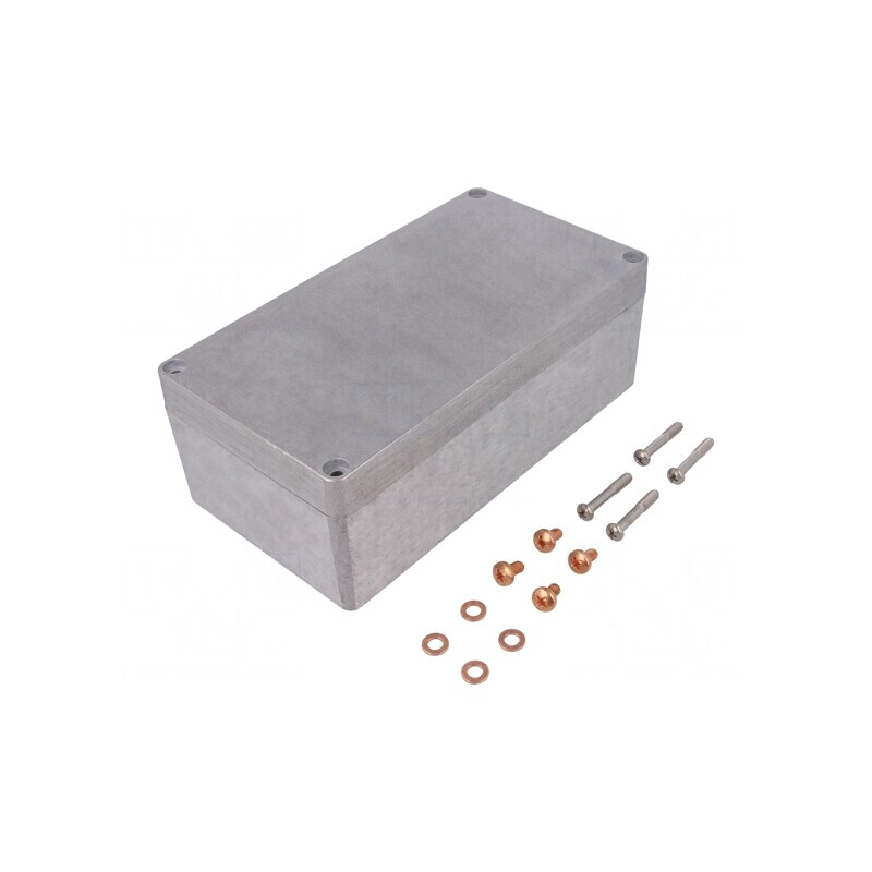 Carcasă Universală Aluminiu 121x221x80 mm | Electronic-mag.ro | Componente Electronice