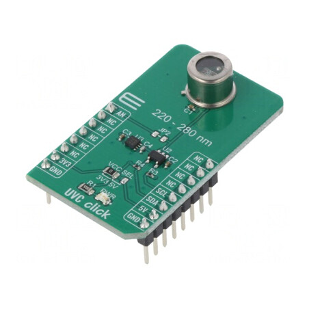 UVC Click Board cu Diodă Analogică și I2C GUVC-T21GH | Electronic-mag.ro | Componente Electronice
