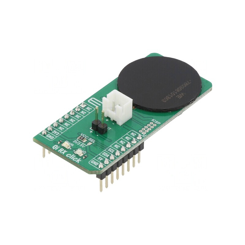 Placă prototip încărcare inducție I2C QI RX Click | Electronic-mag.ro | Componente Electronice