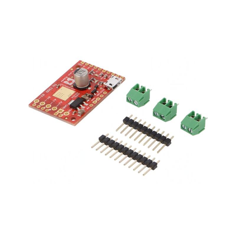 Controler Motor Pas cu Pas MP6500 1.5A 4.5-35V Roșu | Electronic-mag.ro | Componente Electronice