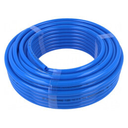 Cablu pneumatic 10 bar 25m poliuretan albastru Economy