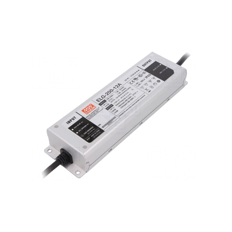 Alimentator LED 192W 12VDC IP65 | Electronic-mag.ro | Componente Electronice Alimentator LED 192W 12VDC IP65 | Electronic-mag.ro | Componente Electronice
