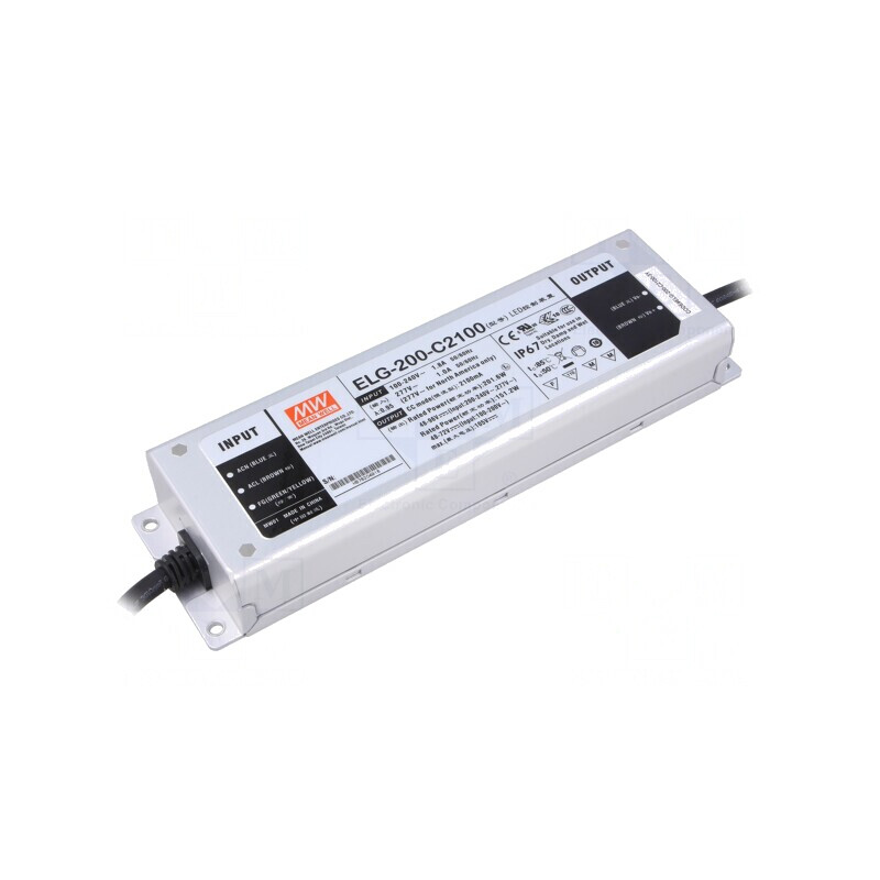 Alimentator LED 201,6W 48-96V 2100mA | Electronic-mag.ro | Componente Electronice Alimentator LED 201,6W 48-96V 2100mA | Electronic-mag.ro | Componente Electronice