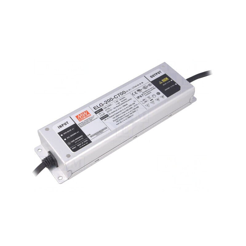 Alimentator LED 200W IP67 700mA | Electronic-mag.ro | Componente Electronice Alimentator LED 200W IP67 700mA | Electronic-mag.ro | Componente Electronice