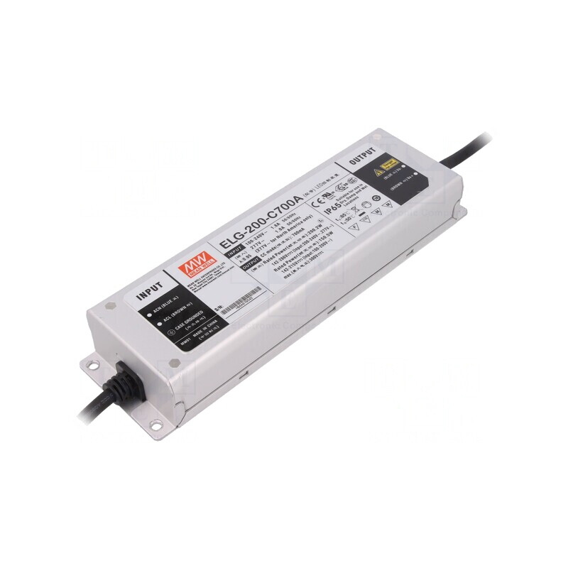 Alimentator LED 200W IP65 350-700mA | Electronic-mag.ro | Componente Electronice Alimentator LED 200W IP65 350-700mA | Electronic-mag.ro | Componente Electronice