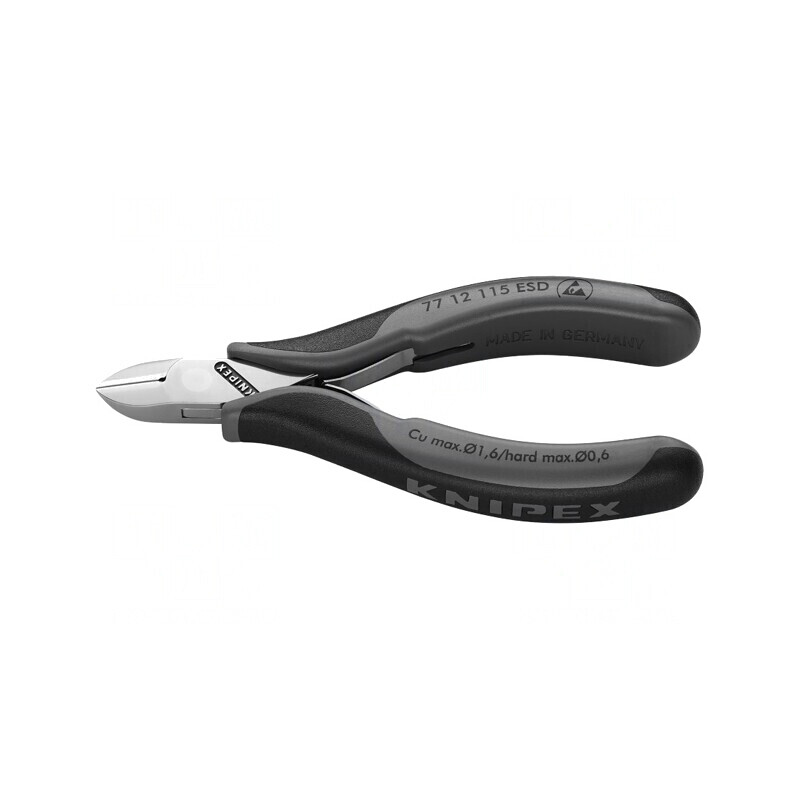 Clești laterali ESD 115mm mânere bicomponente | Electronic-mag.ro | Componente Electronice