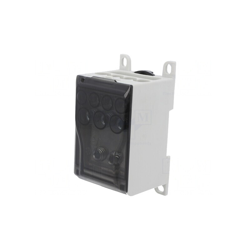 Bloc de distribuție cu 8 borne, lățime 51,4mm | Electronic-mag.ro | Componente Electronice