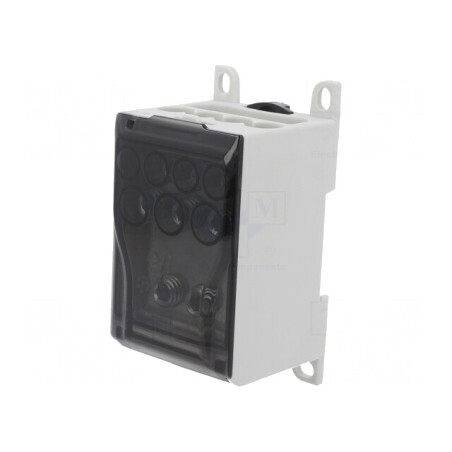 Bloc de distribuție cu 8 borne, lățime 51,4mm | Electronic-mag.ro | Componente Electronice