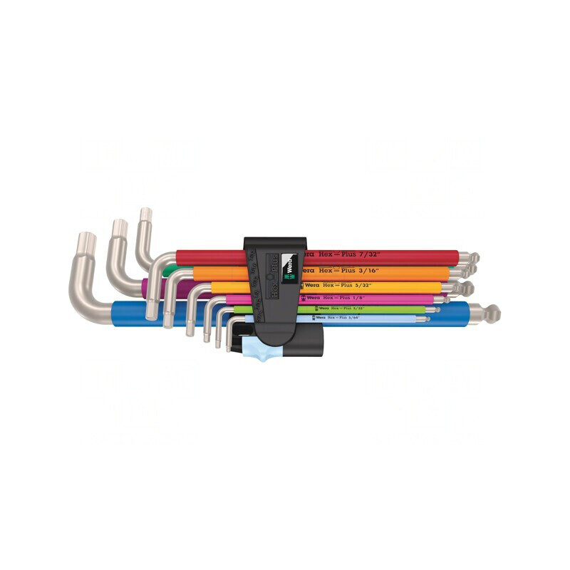 Set Chei Imbus Hex-Plus Sferic 9 Buc. Oțel Inoxidabil | Electronic-mag.ro | Componente Electronice