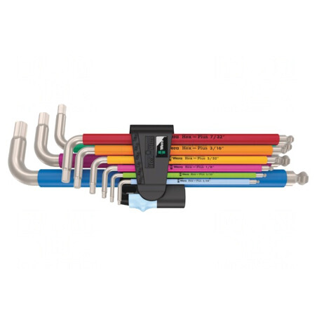 Set Chei Imbus Hex-Plus Sferic 9 Buc. Oțel Inoxidabil | Electronic-mag.ro | Componente Electronice