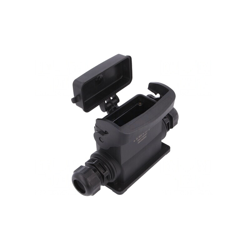 Carcasă pentru Conectori HDC Han-Eco B 16B Drept | Electronic-mag.ro | Componente Electronice Carcasă pentru Conectori HDC Han-Eco B 16B Drept | Electronic-mag.ro | Componente Electronice