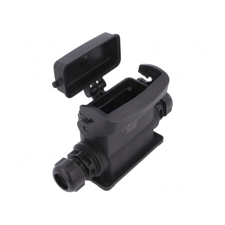 Carcasă pentru Conectori HDC Han-Eco B 16B Drept | Electronic-mag.ro | Componente Electronice