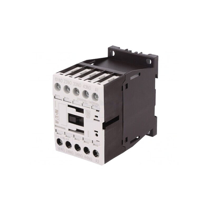Contactor 4P 230VAC 4A DIN DILA-40 | Electronic-mag.ro | Componente Electronice