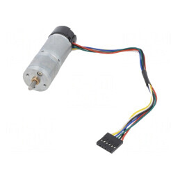 Motor DC cu codificator și transmisie 6V 2.4A 172:1 | Electronic-mag.ro | Componente Electronice
