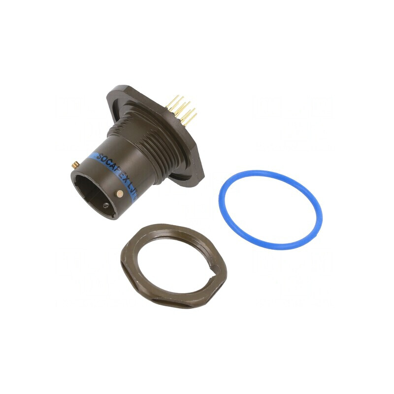 Conector militar aurit THT 11 soclu tată | Electronic-mag.ro | Componente Electronice Conector militar aurit THT 11 soclu tată | Electronic-mag.ro | Componente Electronice