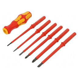Kit Șurubelnițe Izolate 6buc WERA | Electronic-mag.ro | Componente Electronice
