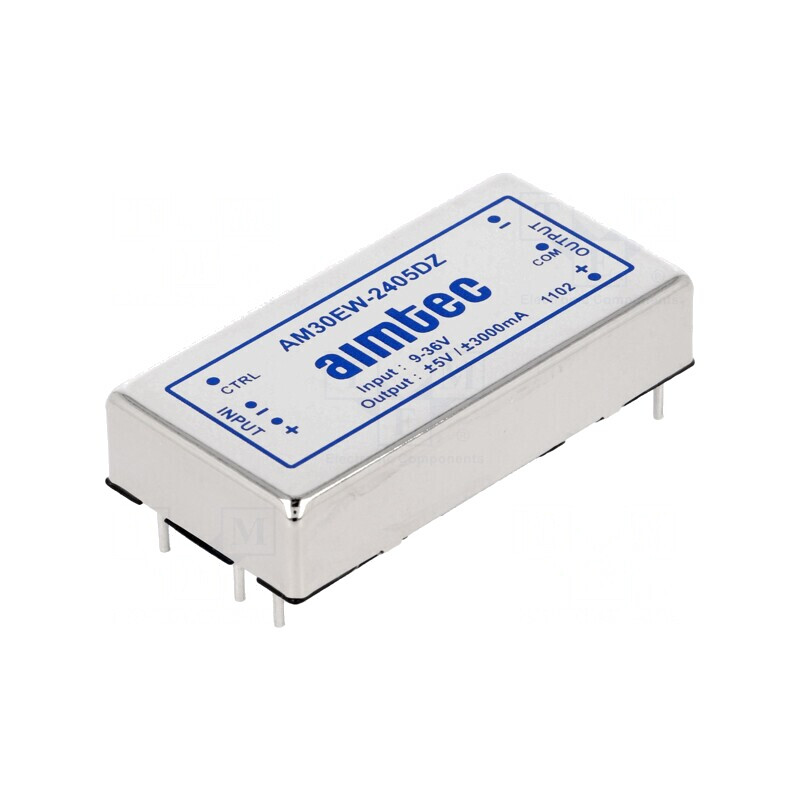 Convertor DC/DC 30W 9-36V la 5V și -5V | Electronic-mag.ro | Componente Electronice Convertor DC/DC 30W 9-36V la 5V și -5V | Electronic-mag.ro | Componente Electronice
