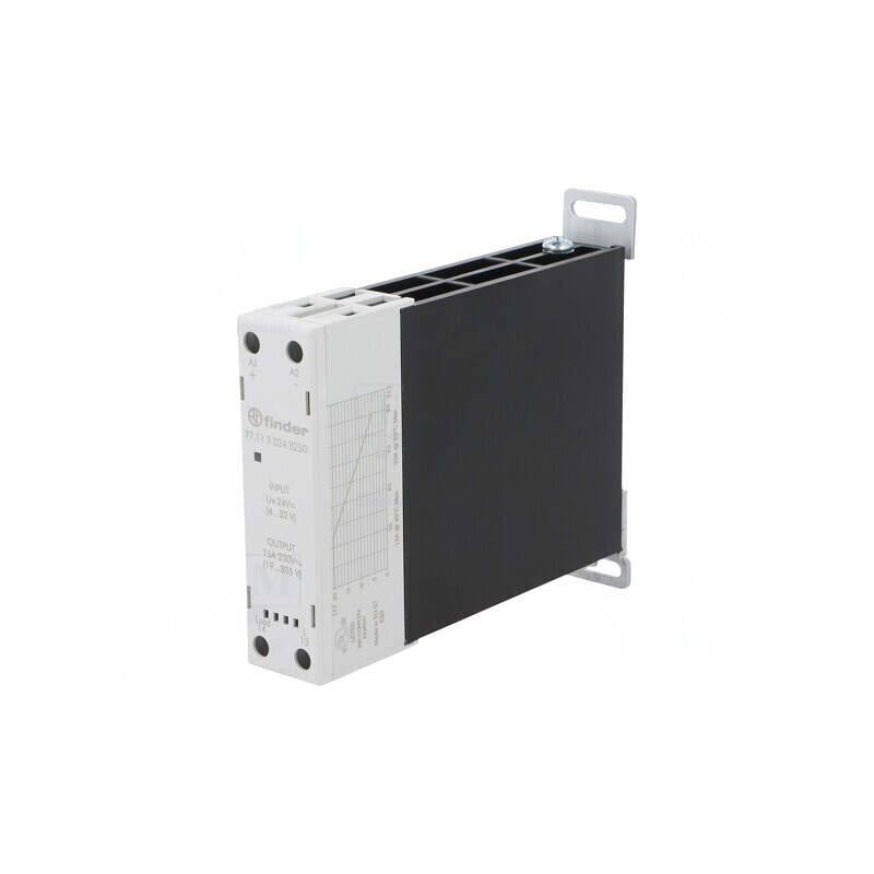 Releu semiconductor 1-fazat 15A 4-32VDC 19-305VAC | Electronic-mag.ro | Componente Electronice