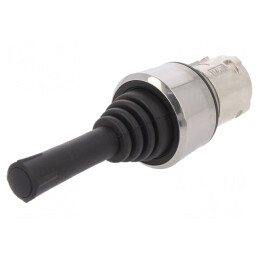 Joystick 22mm Comutator Negru 2 Poziții | Electronic-mag.ro | Componente Electronice