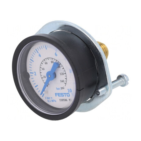 Manometru 0-10bar pentru lichide și gaze | Electronic-mag.ro | Componente Electronice