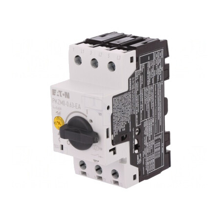 Întrerupător motor 0,12kW șină DIN IP20 | Electronic-mag.ro | Componente Electronice