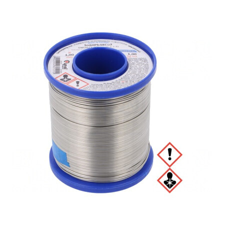 Sârmă de lipit 1mm 1kg cu plumb | Electronic-mag.ro | Componente Electronice
