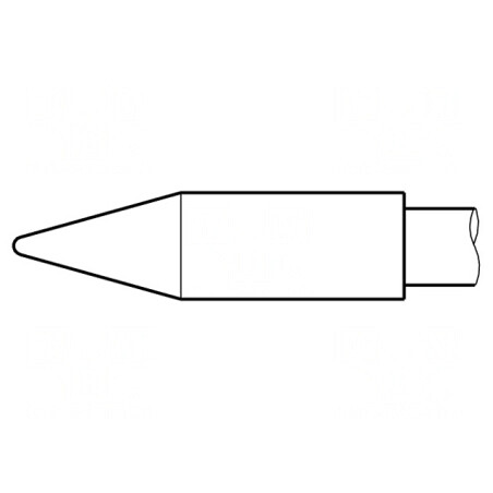 Vârf conic 1,7mm longlife C470001 | Electronic-mag.ro | Componente Electronice