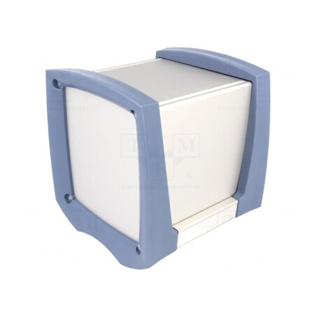 Carcasă aluminiu gri 127x123x135mm | Electronic-mag.ro | Componente Electronice