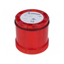 Semnalizator LED Roșu 24V IP65 | Electronic-mag.ro | Componente Electronice