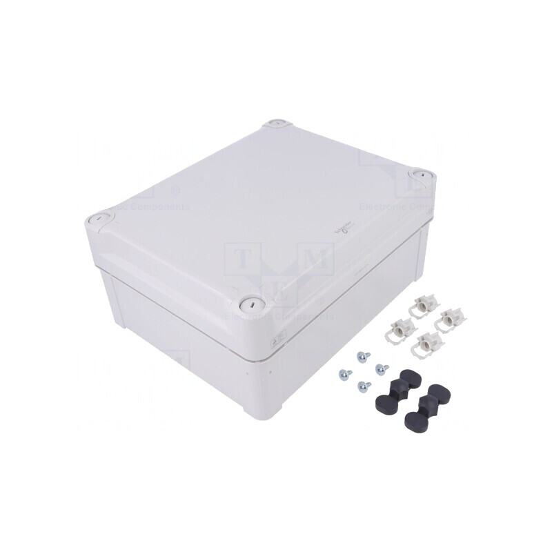 Carcasă universală policarbonat gri 194x241x107mm | Electronic-mag.ro | Componente Electronice