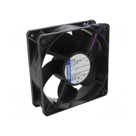 Ventilator axial 12V 119x119x38mm 240m3/h 50dBA cu bilă | Electronic-mag.ro | Componente Electronice