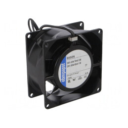 Ventilator AC axial 230V 80x80x38mm 50m3/h 30dBA 50Hz | Electronic-mag.ro | Componente Electronice