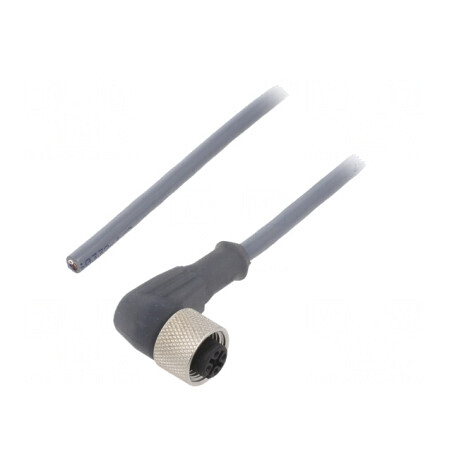 Cablu Conectare M12 4-Pin Unghi 20m 250VAC 2.2A | Electronic-mag.ro | Componente Electronice