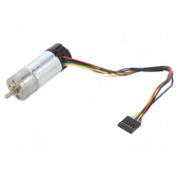 Motor DC cu Codificator și Transmisie 12V 9.7:1 | Electronic-mag.ro | Componente Electronice